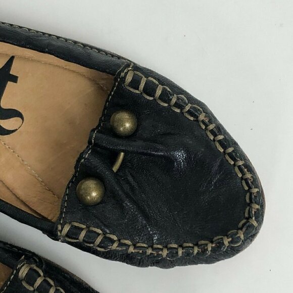 Lucchese Boot Co Leather Moccasins Loafer - Picture 6 of 12